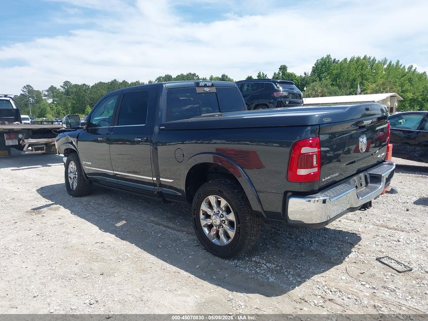 Vin: 3c6ur5sl4kg563019, lot: 45568384, ram 2500 limited  4x4 6'4 box 20193