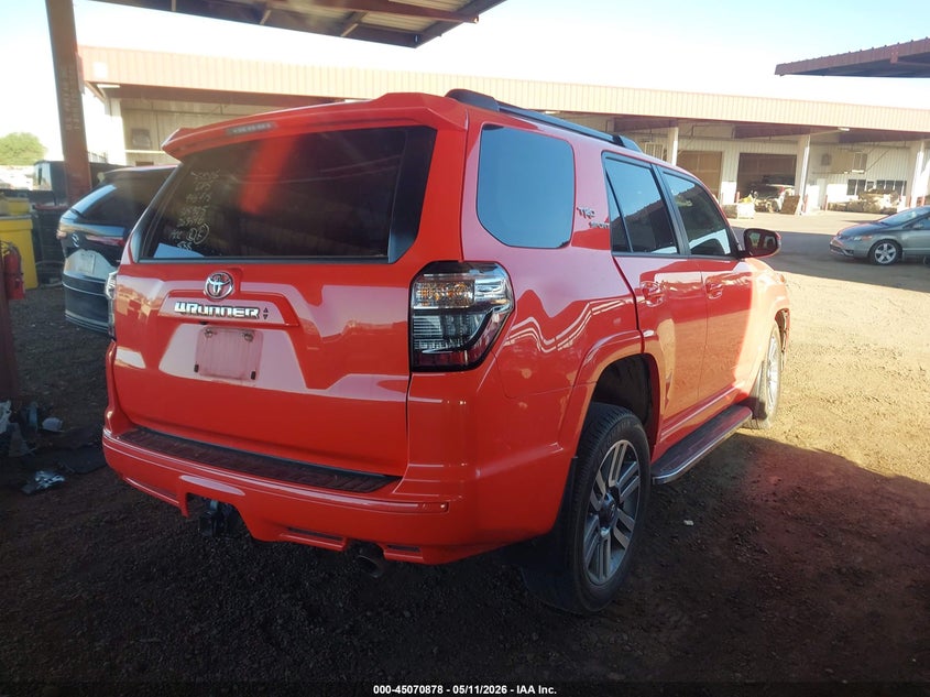 Vin: jteau5jr8r5305325, lot: 45568432, toyota 4runner trd sport 20244