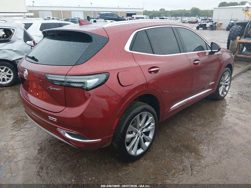 Vin: lrbfzrr46pd069254, lot: 45568463, buick envision avenir fwd 20234