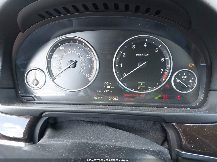 BMW 528I 2014 VIN WBA5A7C51ED618203