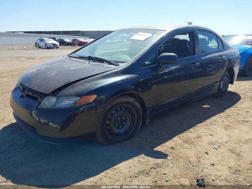 2007 Honda Civic Lx 2HGFA15597H304498 photo 1