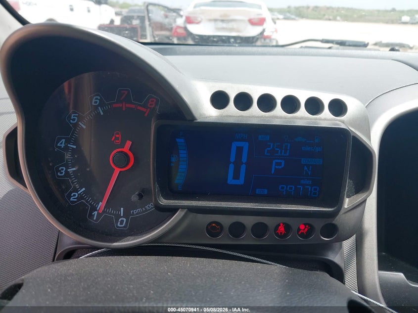 2013 CHEVROLET SONIC HATCHBACK 1.8L I-4 DOHC, VVT, 138HP