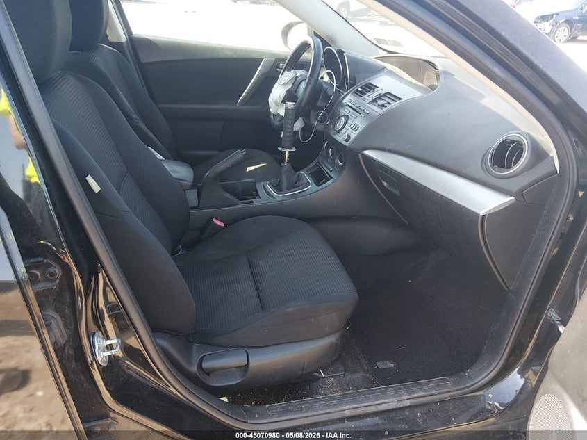 2013 MAZDA 3 SEDAN 2.0L I-4 DOHC, VVT, 148HP