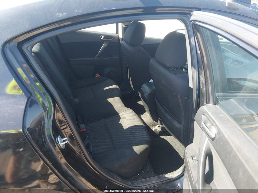 2013 MAZDA 3 SEDAN 2.0L I-4 DOHC, VVT, 148HP
