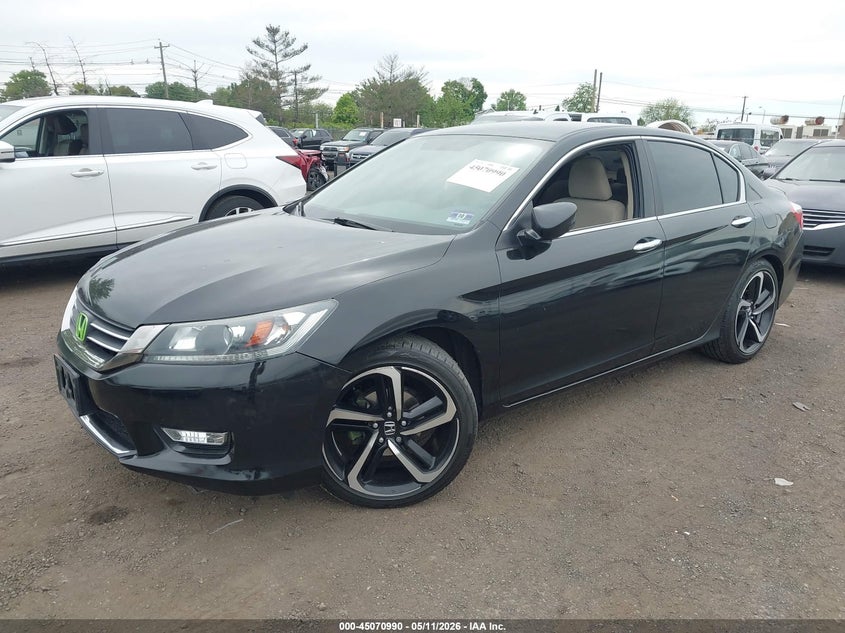 2013 Honda Accord Lx 1HGCR2F31DA100240 photo 1