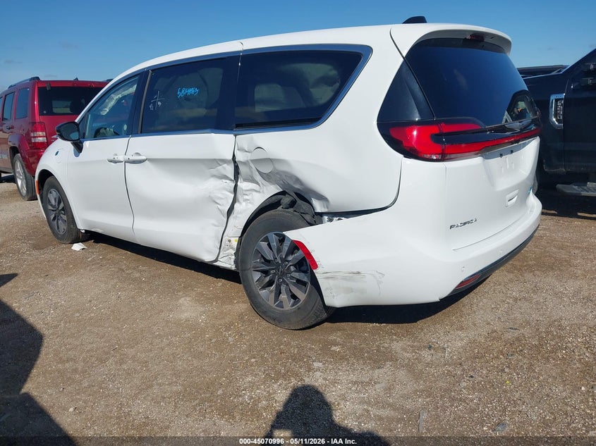 Vin: 2c4rc1s72sr575658, lot: 45568550, chrysler pacifica hybrid select 20253