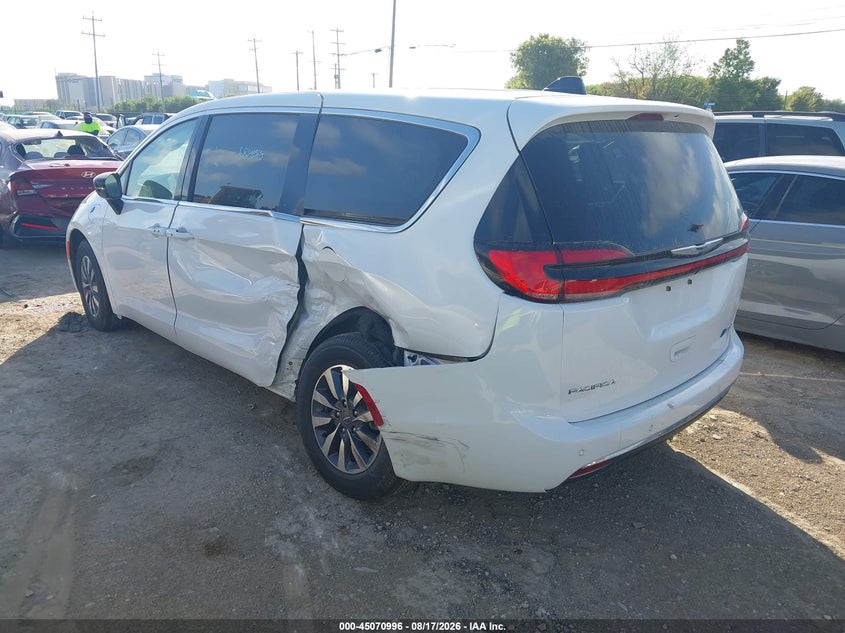 Vin: 2c4rc1s72sr575658, lot: 45568550, chrysler pacifica hybrid select 20253