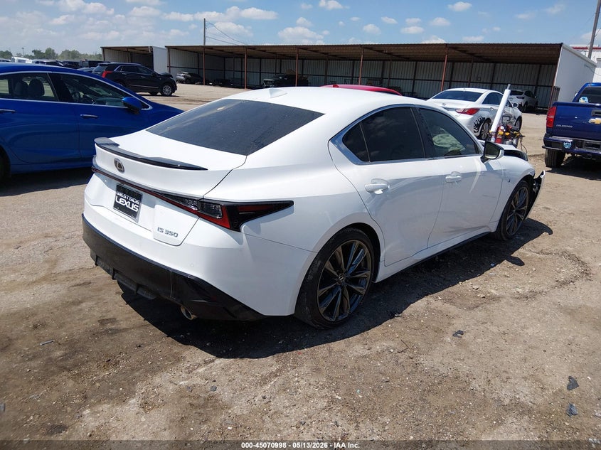 Vin: jthgz1b22r5077198, lot: 45568552, lexus is 350 f sport 20244