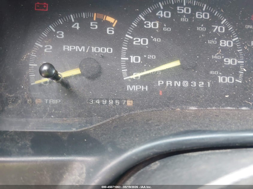1996 Chevrolet Gmt-400 C1500 VIN: 2GCEC19R4T1250029 Lot: 45071063