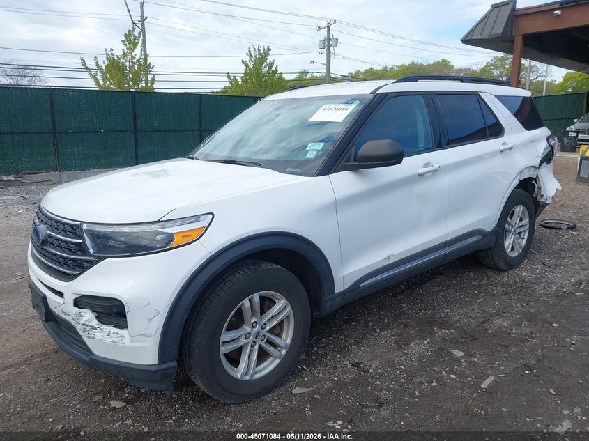 Vin: 1fmsk8dhxlgd12156, lot: 45568638, ford explorer xlt 20202