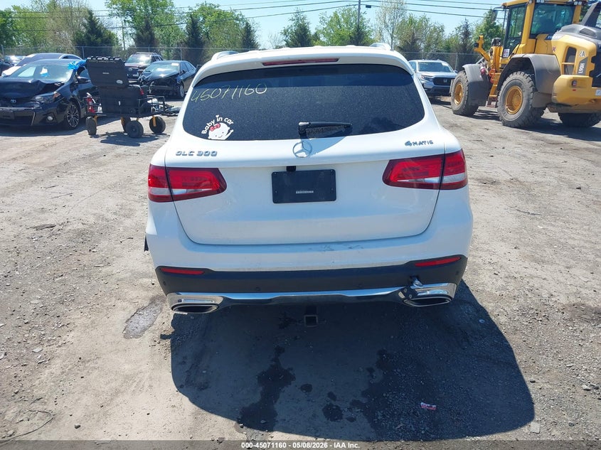 2018 MERCEDES-BENZ GLC-CLASS VIN: WDC0G4KB5JV046276
