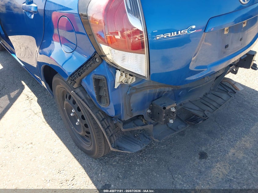 2016 Toyota Prius C Two VIN: JTDKDTB3XG1589942 Lot: 45071181