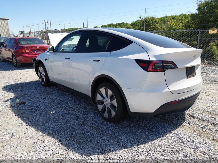 Vin: 5yjygdee1mf063478, lot: 45568753, tesla model y long range dual motor all-wheel drive 20213