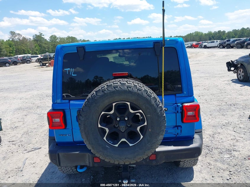 2021 Jeep Wrangler 4Xe Unlimited Rubicon 4X4 VIN: 1C4JJXR60MW716806 Lot: 45071251