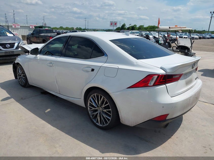 Vin: jthbf1d29f5053864, lot: 45568818, lexus is 250 20153