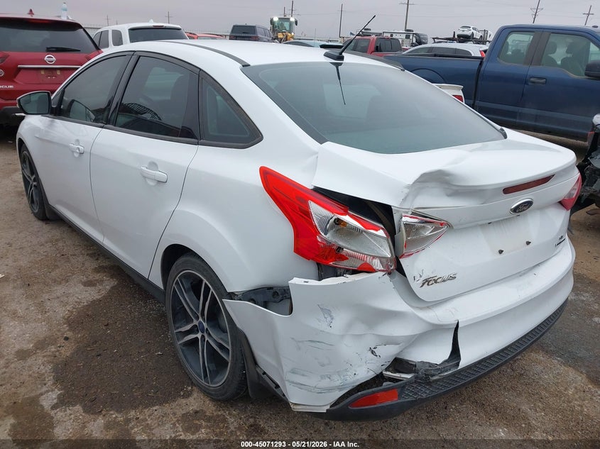 Vin: 1fadp3f27el143613, lot: 45568847, ford focus se 20143