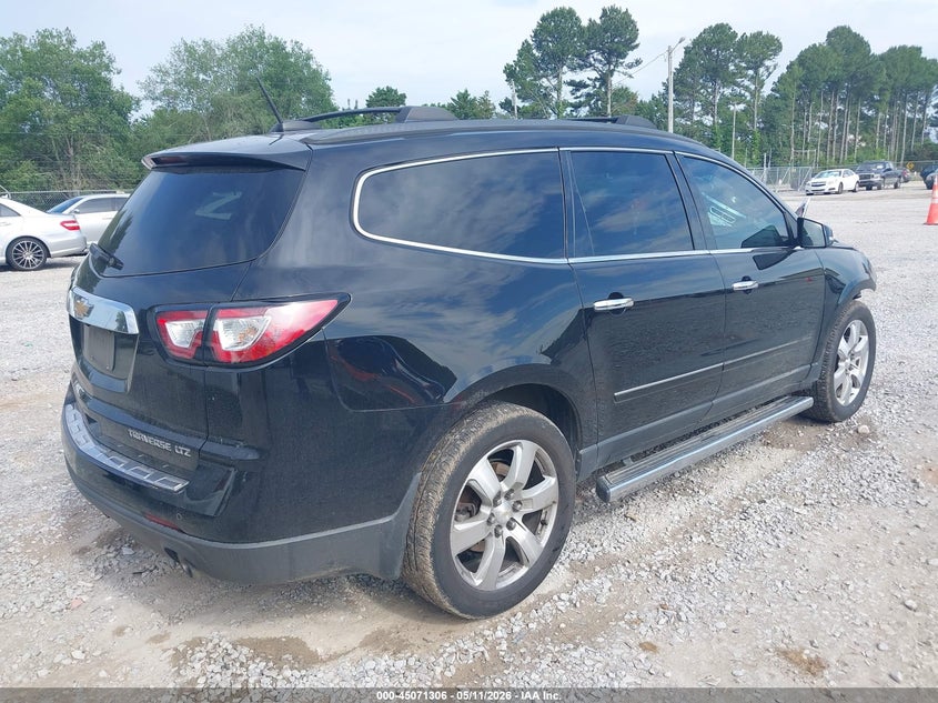 Vin: 1gnkvjkd8gj240957, lot: 45568860, chevrolet traverse ltz 20164