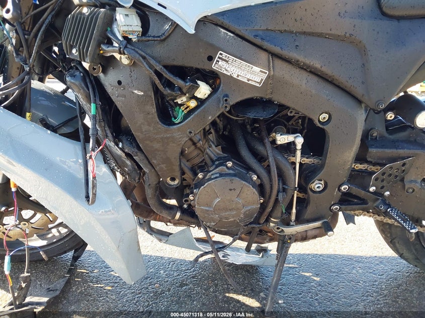 2008 Honda Cbr600 Rr VIN: JH2PC40098M104835 Lot: 45071318