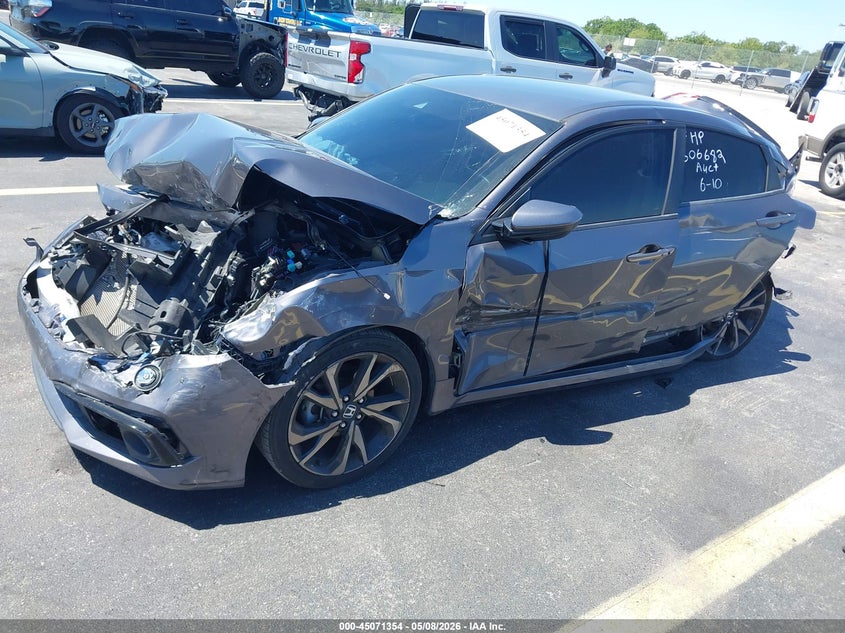 2019 Honda Civic Sport 2HGFC2F89KH606682 photo 1