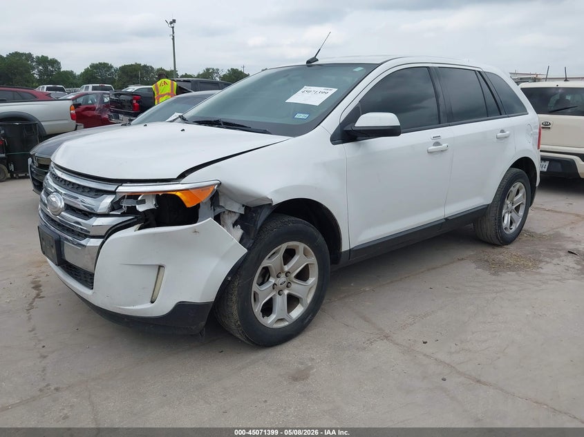 Vin: 2fmdk3jc4eba45689, lot: 45568953, ford edge sel 20142