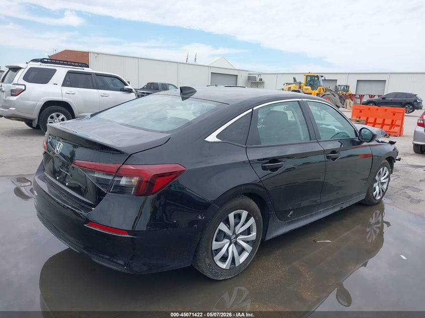2025 HONDA CIVIC auction photo 4