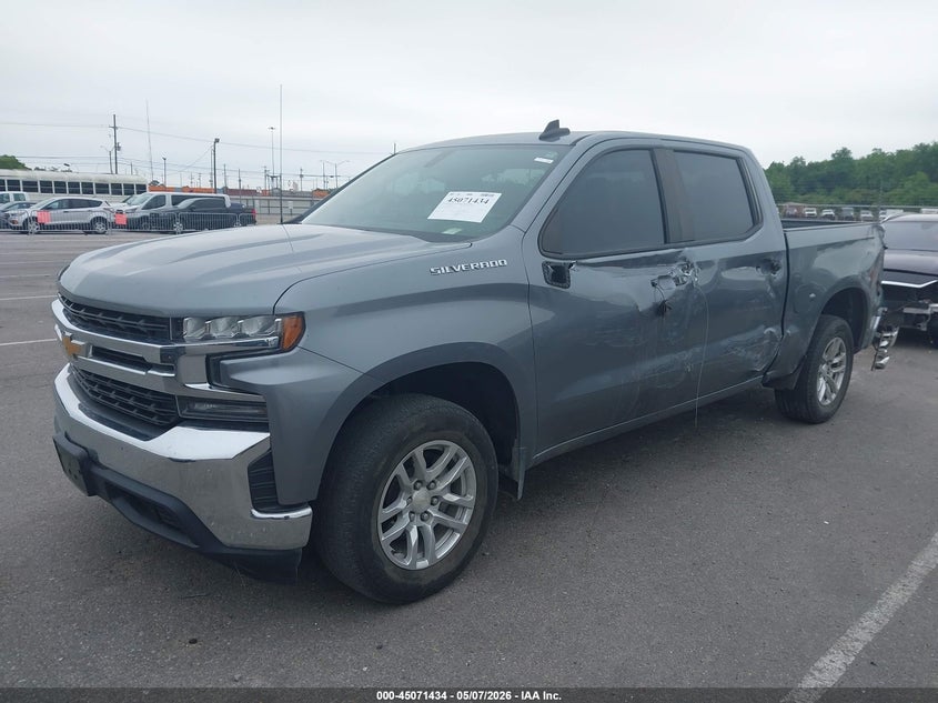 2021 Chevrolet Silverado 1500 2wd  Short Bed Lt 1GCPWCED2MZ237374 photo 1