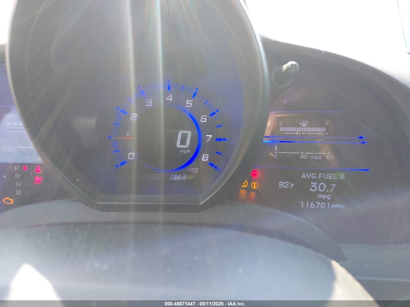 2013 Honda Cr-Z Ex VIN: JHMZF1D65DS003267 Lot: 45071447