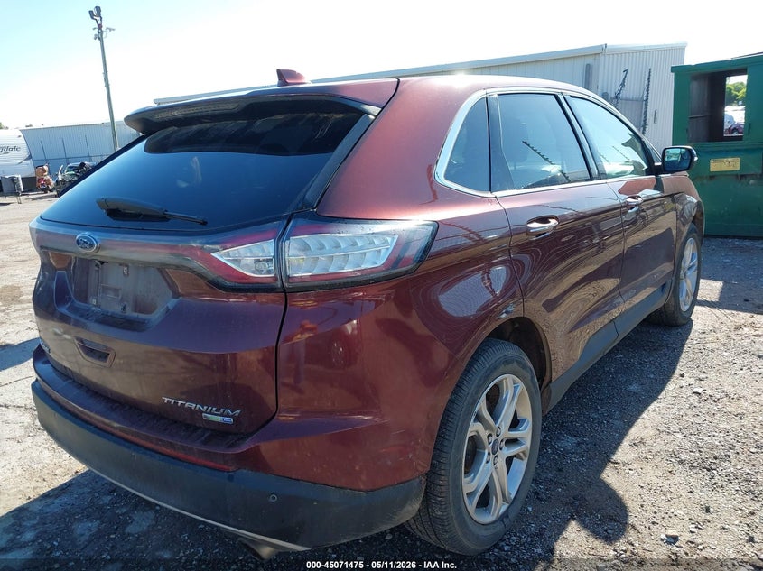 2015 FORD EDGE auction photo 4