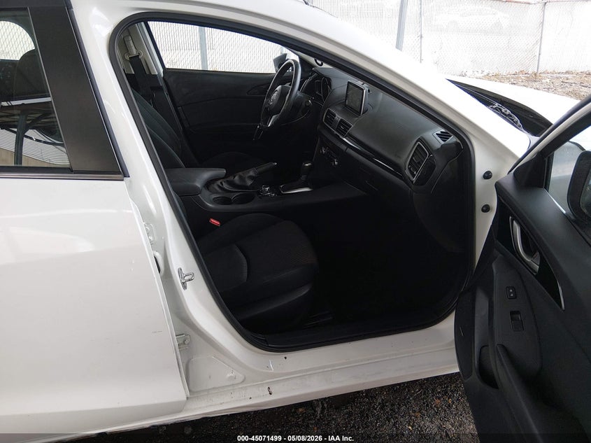 2016 MAZDA 3 SEDAN 2.0L I-4 DI, DOHC, VVT, 155HP