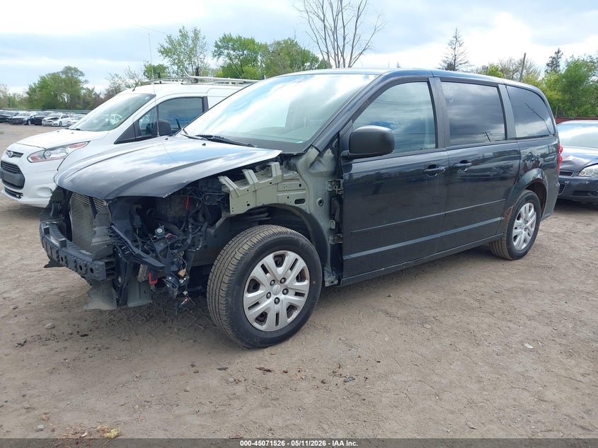 Vin: 2c4rdgbg7fr512013, lot: 45569080, dodge grand caravan se 20152