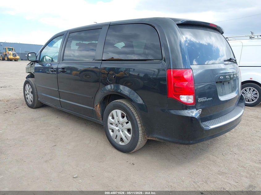 Vin: 2c4rdgbg7fr512013, lot: 45569080, dodge grand caravan se 20153