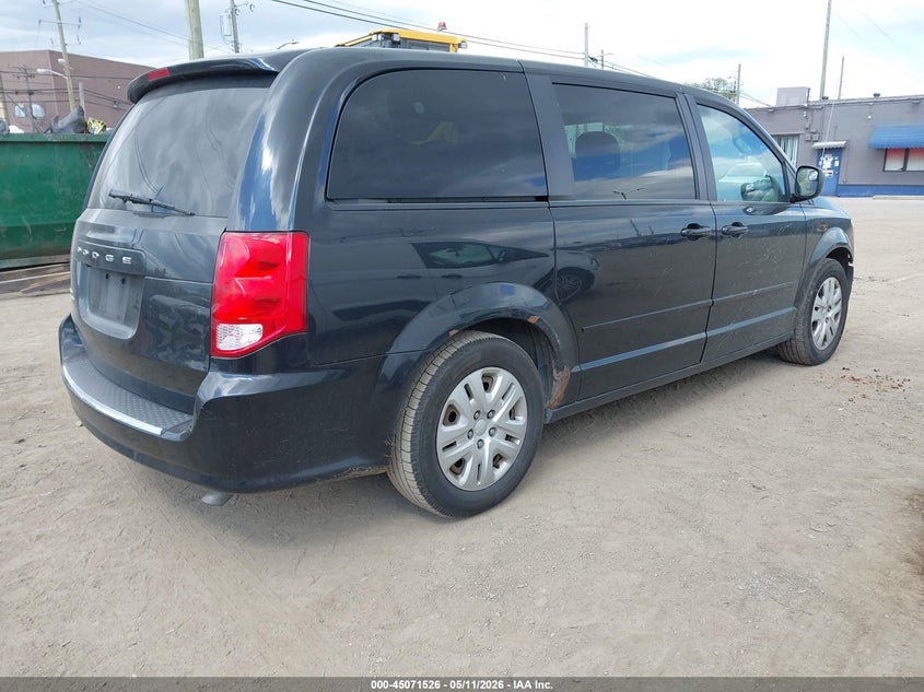 Vin: 2c4rdgbg7fr512013, lot: 45569080, dodge grand caravan se 20154