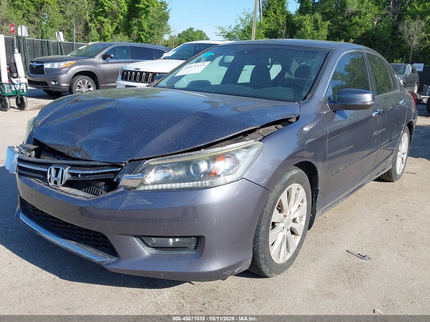 2014 Honda Accord Ex-L 1HGCR2F86EA085151 photo 1