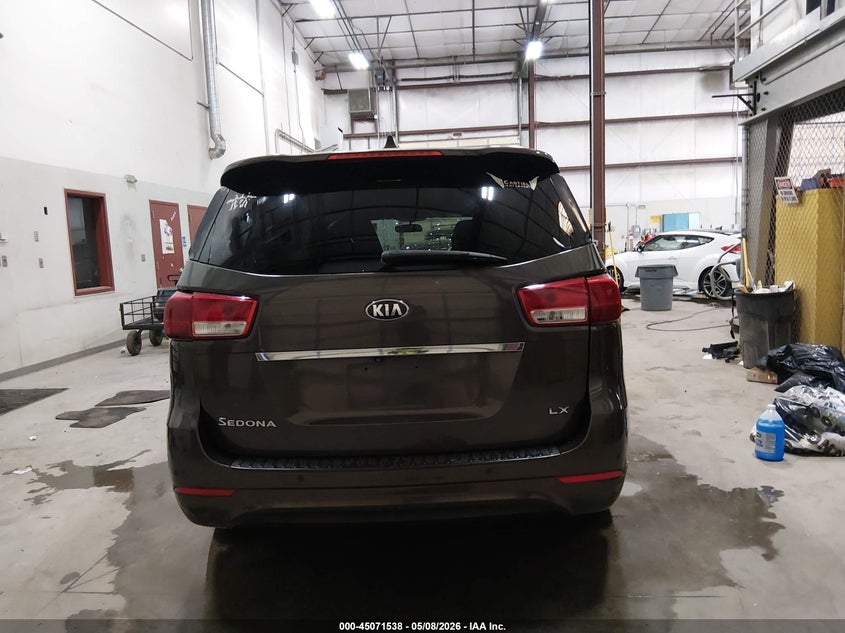 VIN KNDMB5C1XH6243241 2017 KIA SEDONA LX