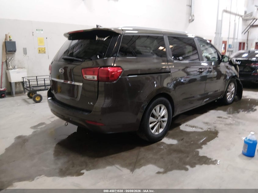 VIN KNDMB5C1XH6243241 2017 KIA SEDONA LX
