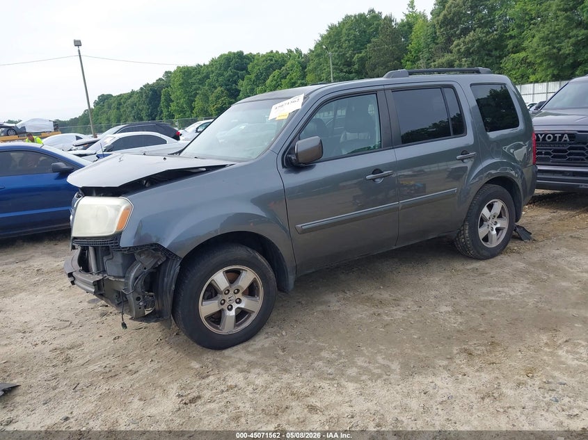 Vin: 5fnyf4h59bb035794, lot: 45569116, honda pilot ex-l 20112