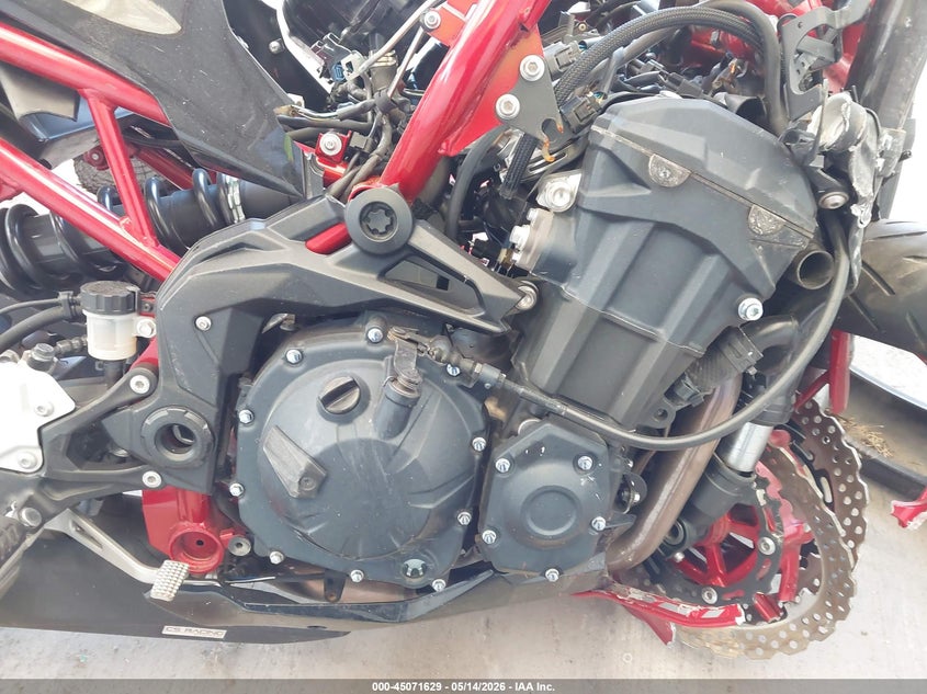 2024 Kawasaki Zr900 F VIN: ML5ZRDF17RDA69436 Lot: 45071629