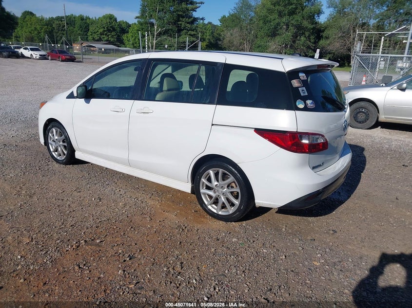 Vin: jm1cw2dl9c0140998, lot: 45569194, mazda mazda5 grand touring 20123