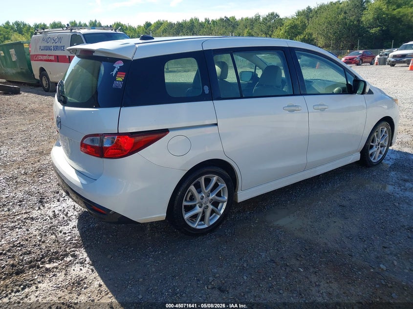 Vin: jm1cw2dl9c0140998, lot: 45569194, mazda mazda5 grand touring 20124
