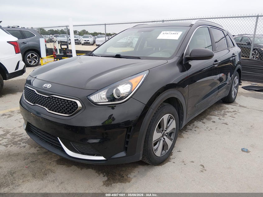 Vin: kndcb3lcxk5249328, lot: 45569355, kia niro lx 20192