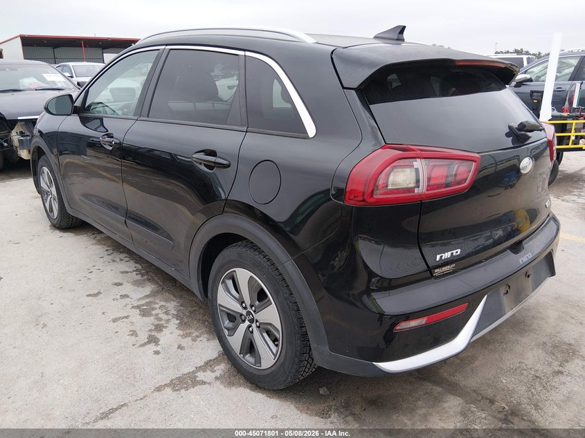 Vin: kndcb3lcxk5249328, lot: 45569355, kia niro lx 20193