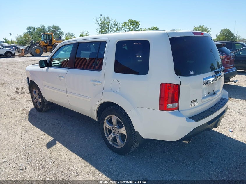 Vin: 5fnyf4h59fb061236, lot: 45569362, honda pilot ex-l 20153