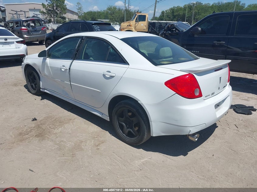 2010 PONTIAC G6 SEDAN 3.5L V-6 VVT, 221HP