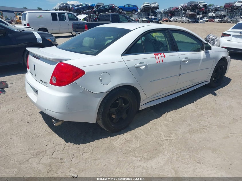 2010 PONTIAC G6 SEDAN 3.5L V-6 VVT, 221HP
