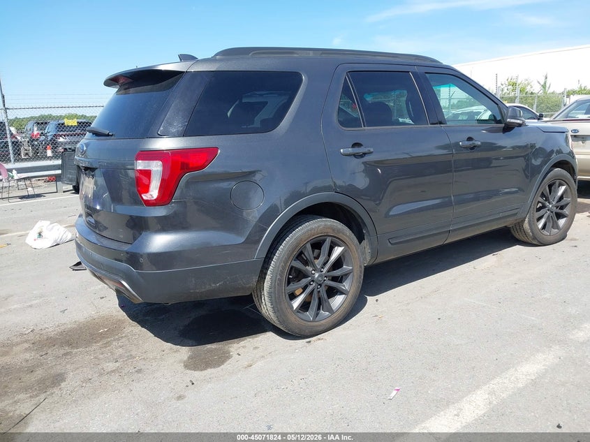 Vin: 1fm5k8d89hgb58396, lot: 45569378, ford explorer xlt 20174