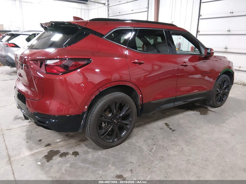Vin: 3gnkbkrs3ls630991, lot: 45569409, chevrolet blazer awd rs 20204