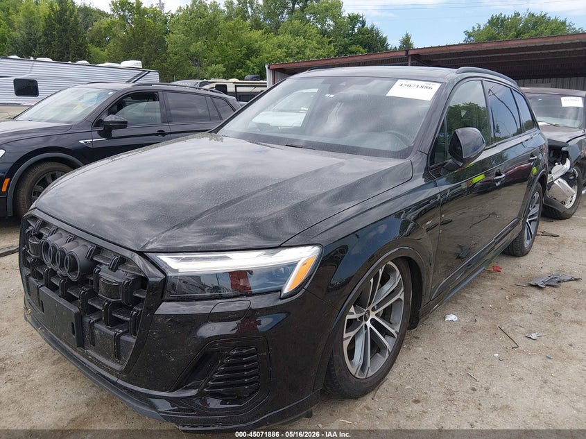 Vin: wa1lcbf75sd000201, lot: 45569440, audi q7 premium plus 45 tfsi quattro tiptronic 20252