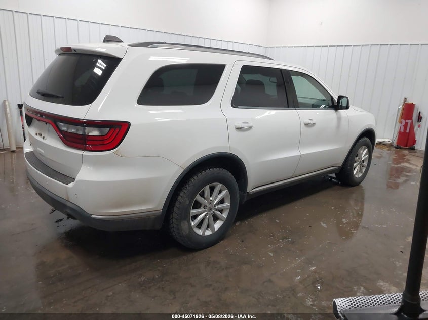 Vin: 1c4rdjag3kc585235, lot: 45569480, dodge durango sxt awd 20194