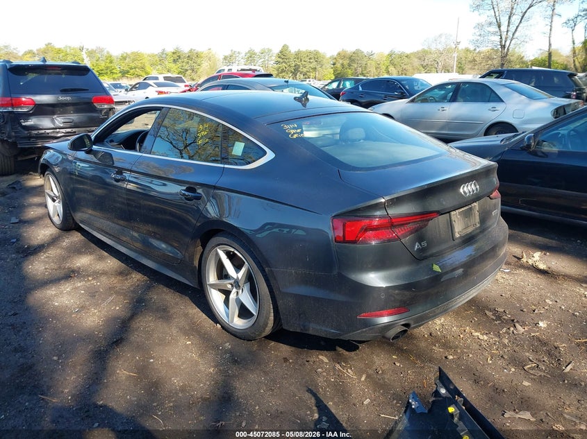Vin: wauencf53ka023620, lot: 45569639, audi a5 45 premium 20193