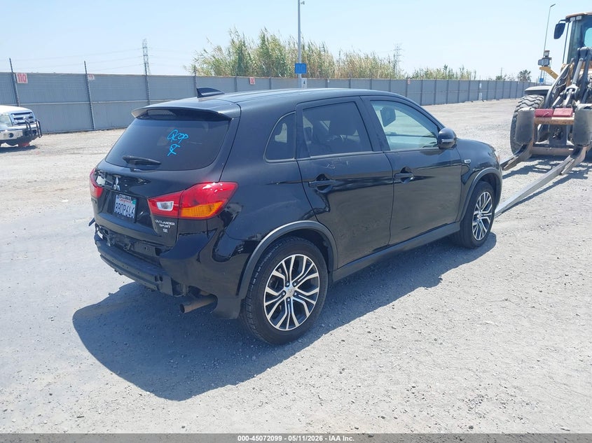 Vin: ja4ap3aw3hz019809, lot: 45569653, mitsubishi outlander sport 2.4 se 20174